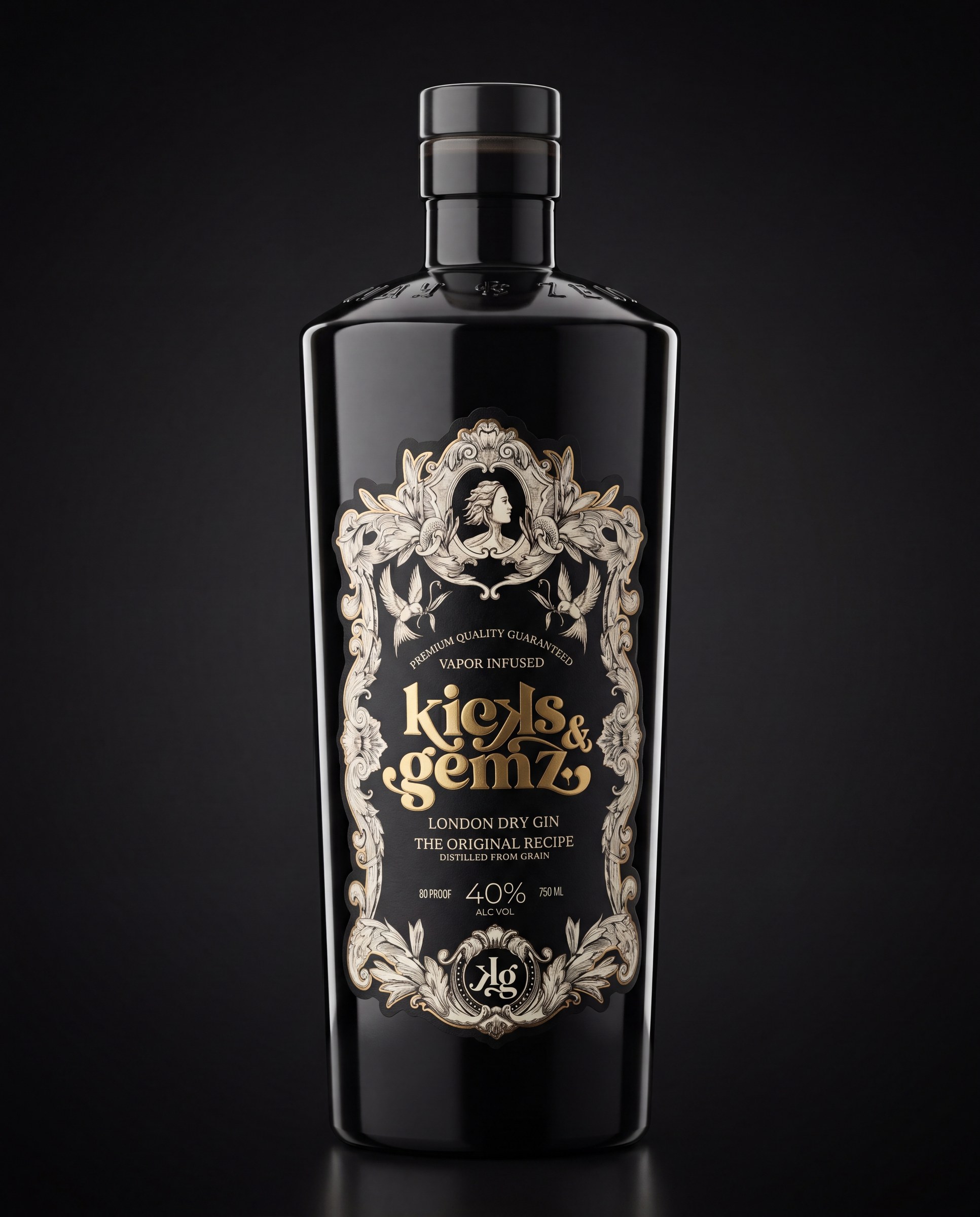 Kicks & Gemz London Dry Gin
